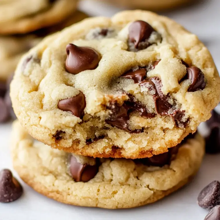 Chocolate Chip Pudding Cookies