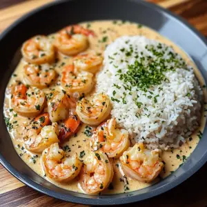 Creamy Garlic Butter Shrimp with Rice: A Quick and Comforting One-Pan Meal