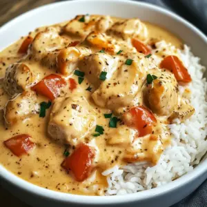Creamy Smothered Chicken and Rice