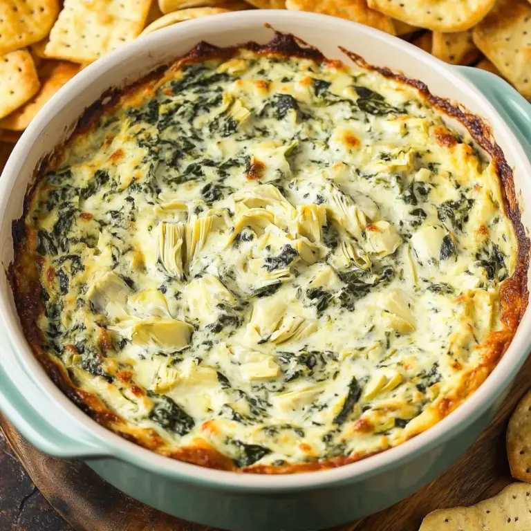 Creamy Spinach Artichoke Dip