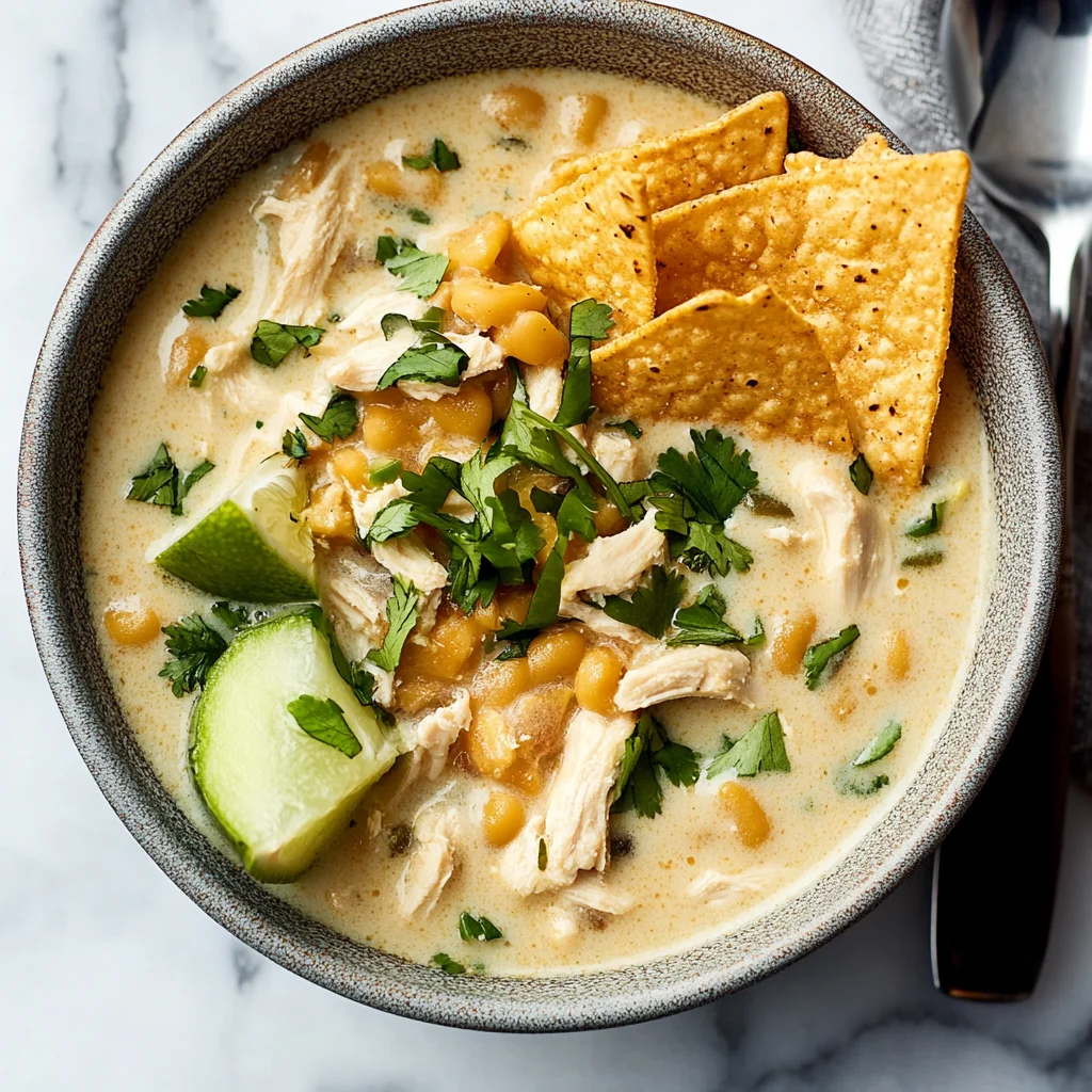 Creamy White Chicken Chili