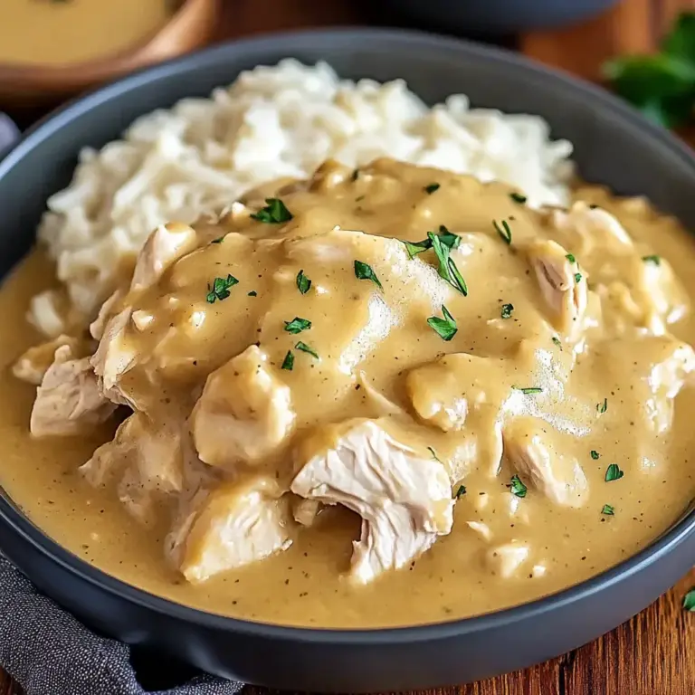 Crockpot Chicken and Gravy