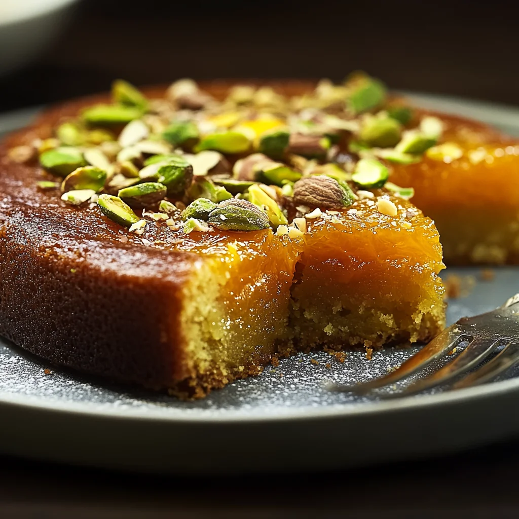 Flourless Orange, Pistachio, and Almond Cake