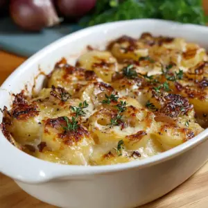 French Onion Potatoes – Cheesy, Savory & Perfect for Cozy Dinners!
