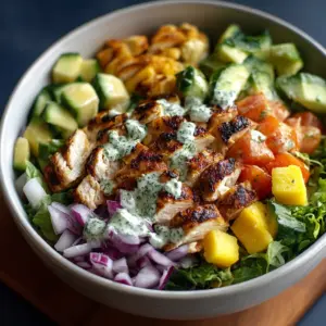 Hawaiian Chicken Salad Bowl