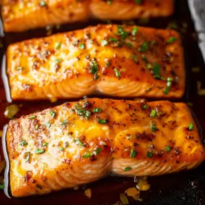 Hot Honey Butter Salmon