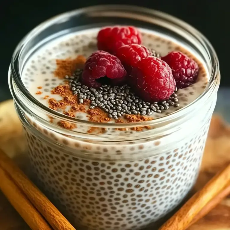 Irresistible Vanilla Cinnamon Chia Pudding Recipe to Try Today
