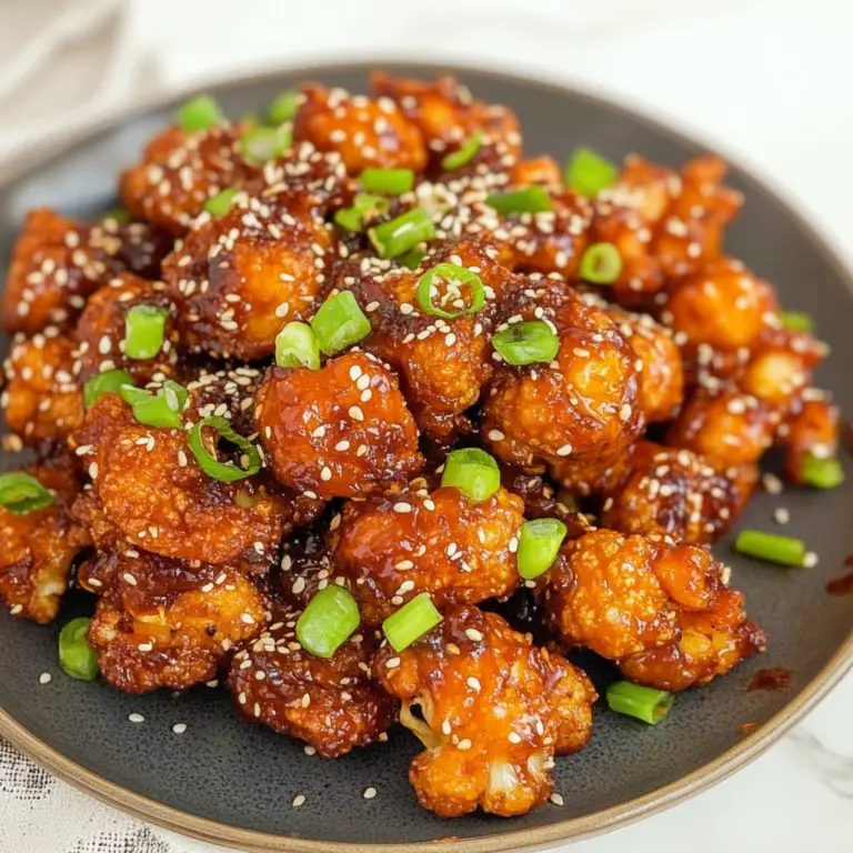 Korean Fried Cauliflower