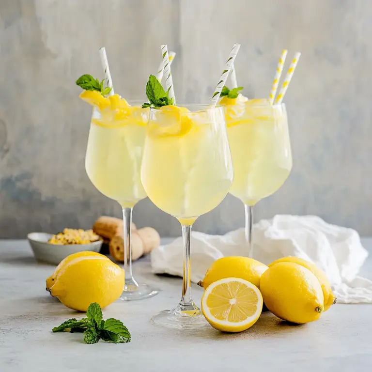 Limoncello Spritz (A Lemon Prosecco Cocktail)