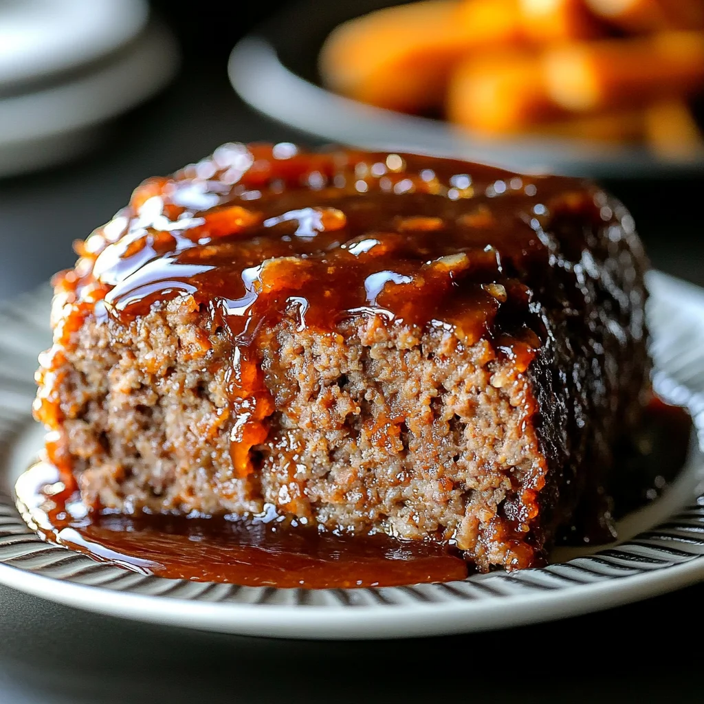 Meatloaf with Brown Sugar Glaze Dinner