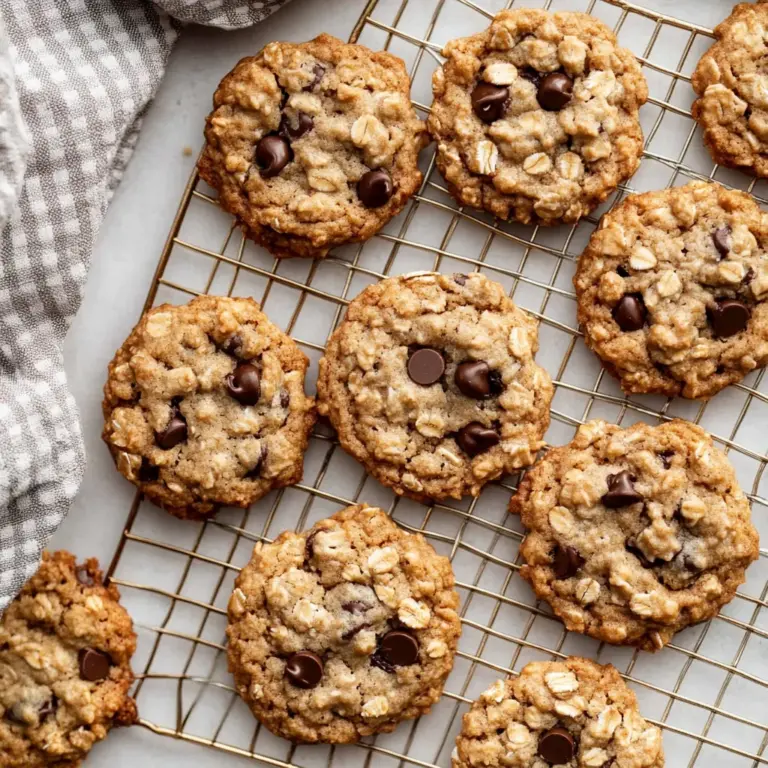 Oatmeal Chocolate Chip Cookies Recipe