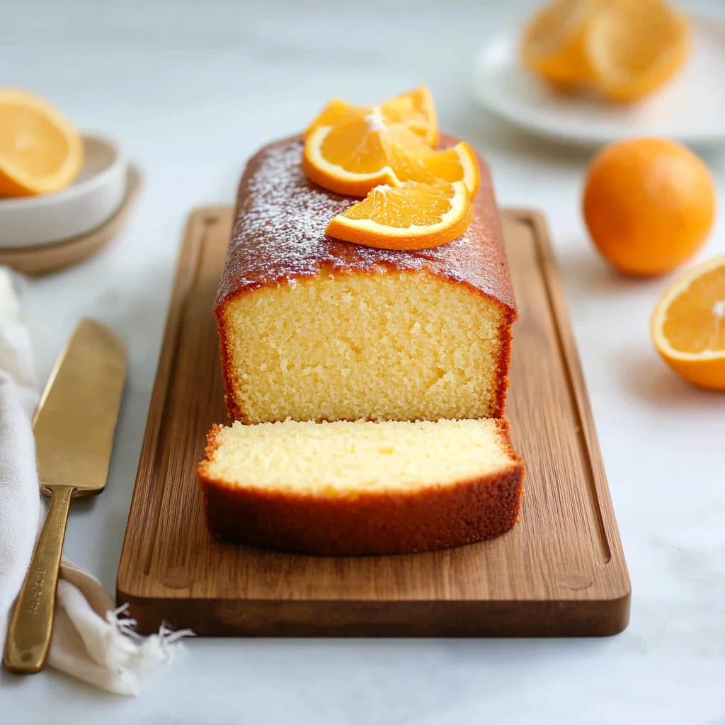 Orange Pound Cake