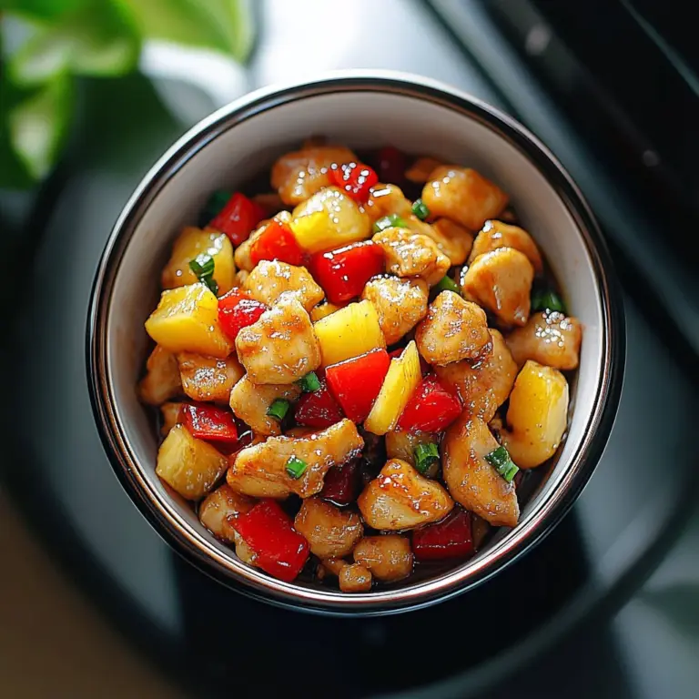 Pineapple Chicken Stir-Fry