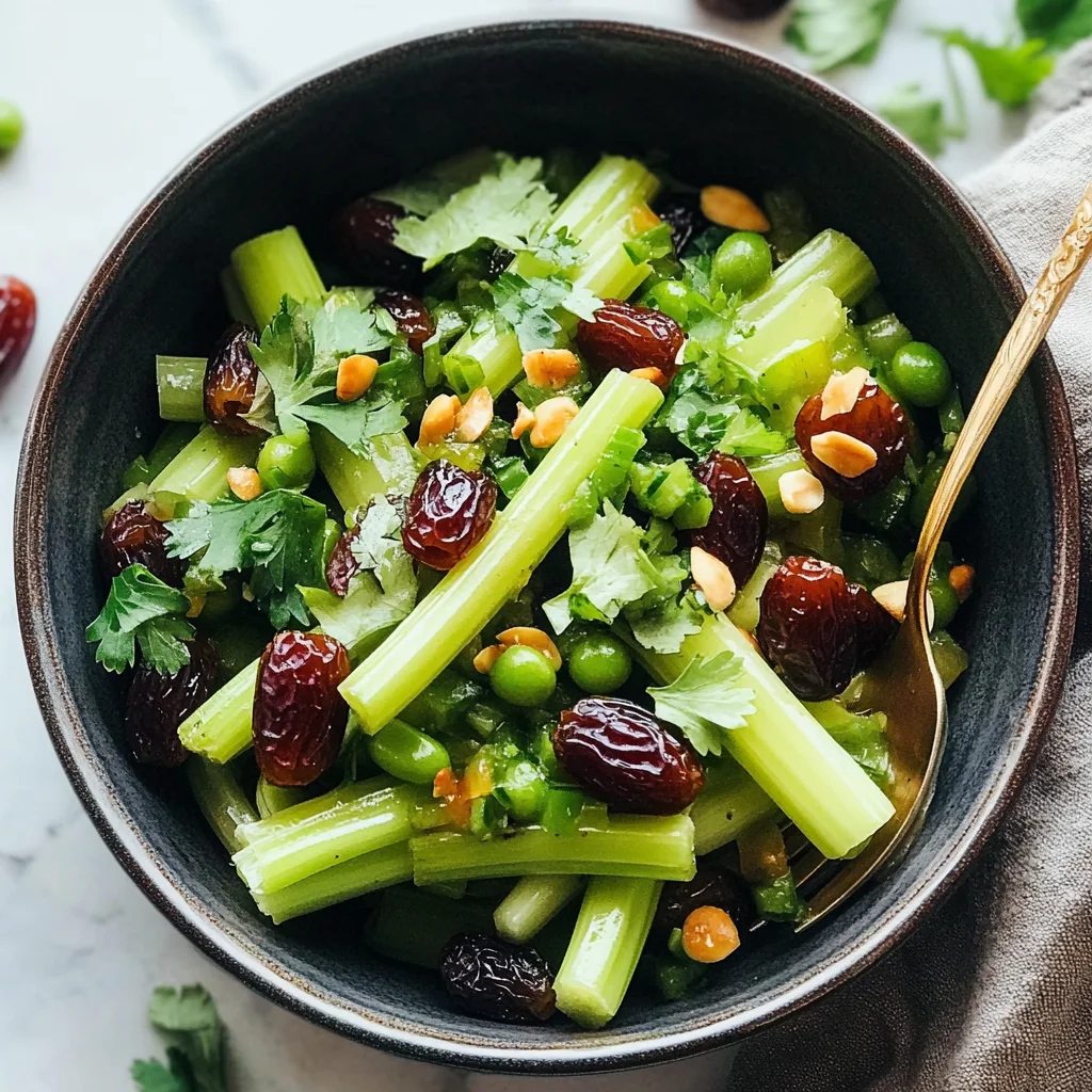 Revitalize Your Meals with Vibrant Celery Salad & Dates