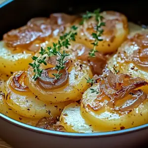 Savory French Onion Potato Bake