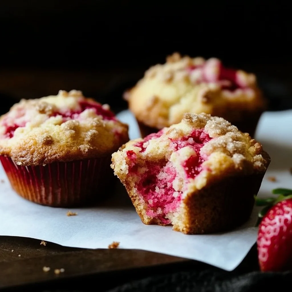 Strawberry Streusel Muffins