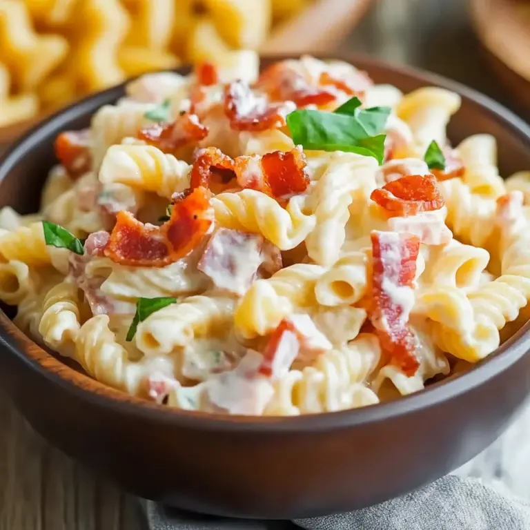 Turkey Turkey Bacon Ranch Pasta Salad: A Creamy, Crunchy Delight for All!