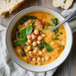 Tuscan Garbanzo Bean Soup