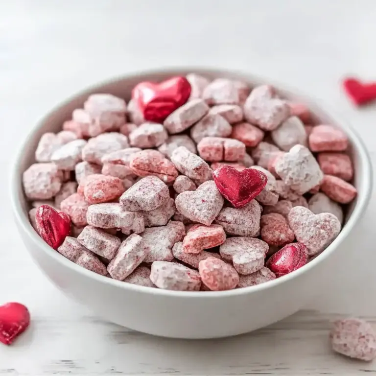 Valentine’s Day Muddy Buddies