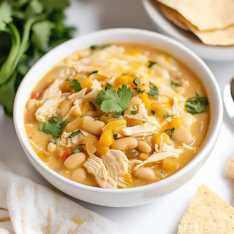 White Bean Chicken Chili Recipe