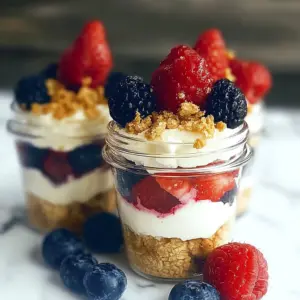 Berry Cheesecake Parfaits