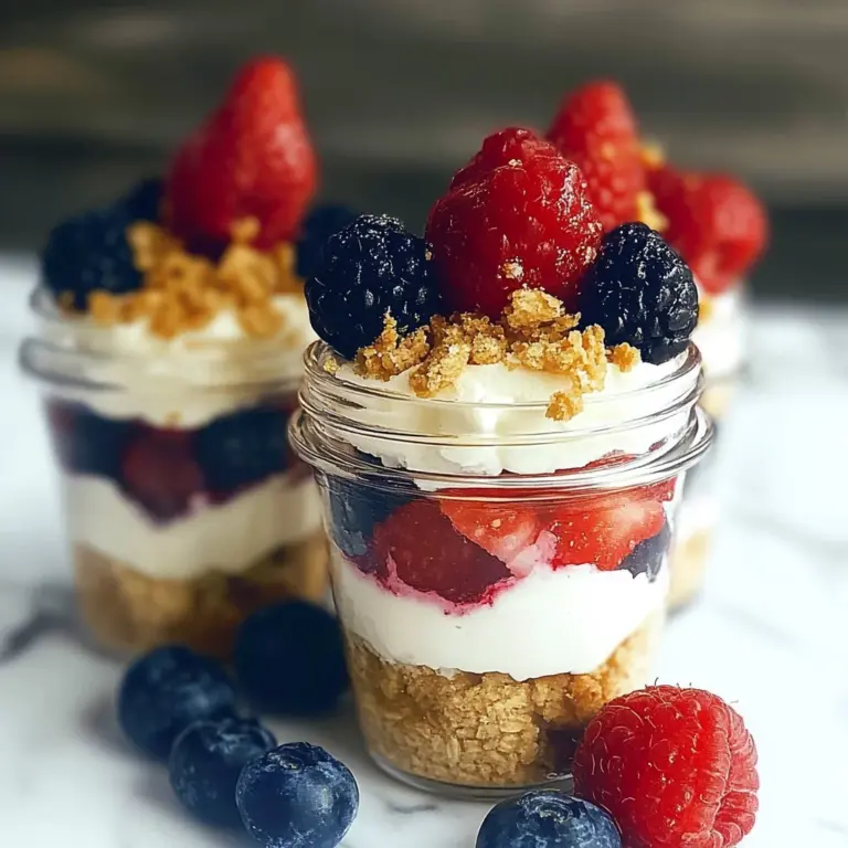 Berry Cheesecake Parfaits