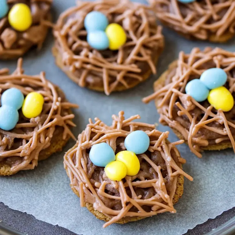 Birds Nest Cookies