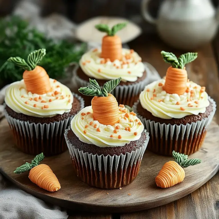 Carrot Patch Cupcakes