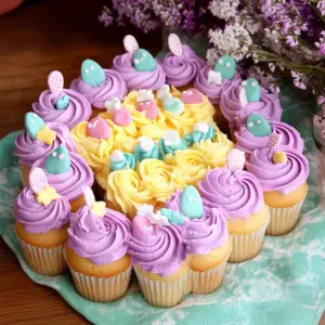 Easter Basket Cupcakes