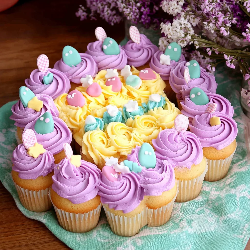 Easter Basket Cupcakes