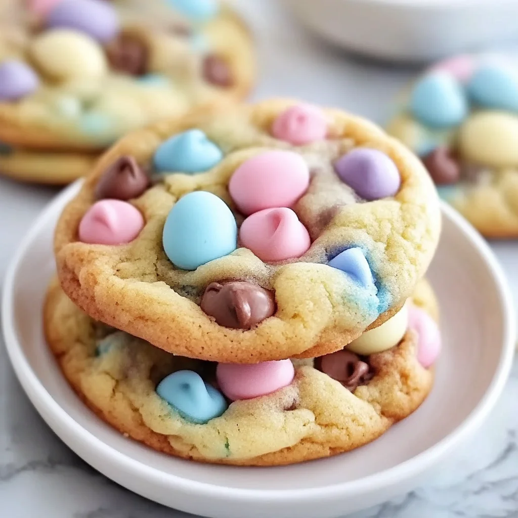 Easter Chocolate Chip Cookies