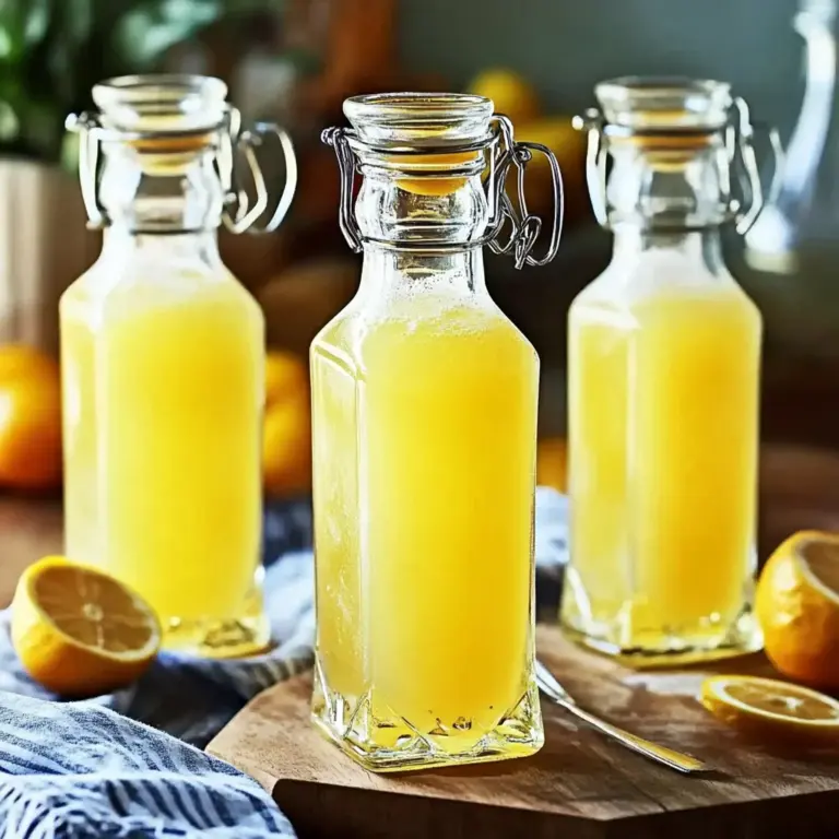 Easy Frozen Homemade Limoncello Bliss Recipe