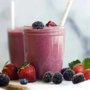 Frozen Mixed Berry Smoothie