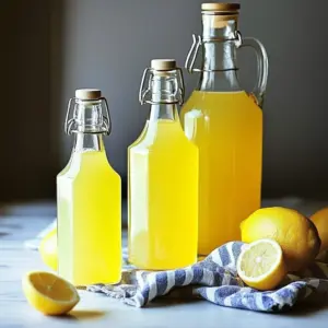Homemade Limoncello: Authentic Italian Lemon Liqueur Recipe