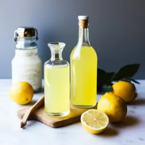 Homemade limoncello recipe