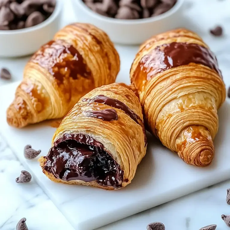 Irresistible Chocolate Croissants That Wow Everyone at Home