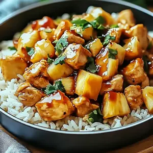 Irresistible Easy Pineapple Chicken and Rice Skillet Delight