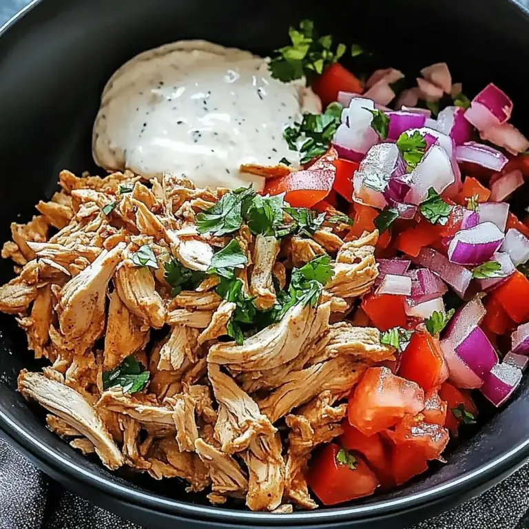 Juicy Slow Cooker Chicken Shawarma: Your New Favorite Meal