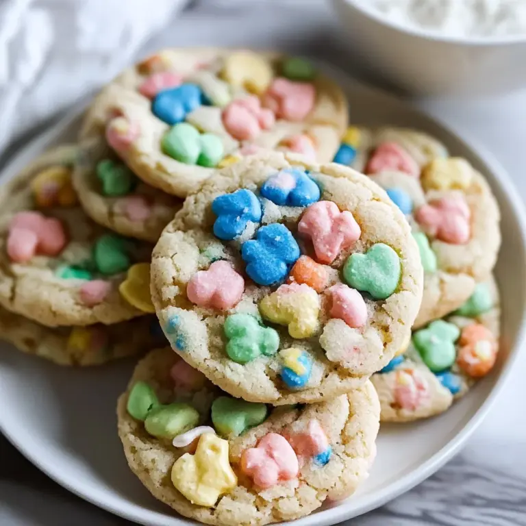 Lucky Charms Cookies