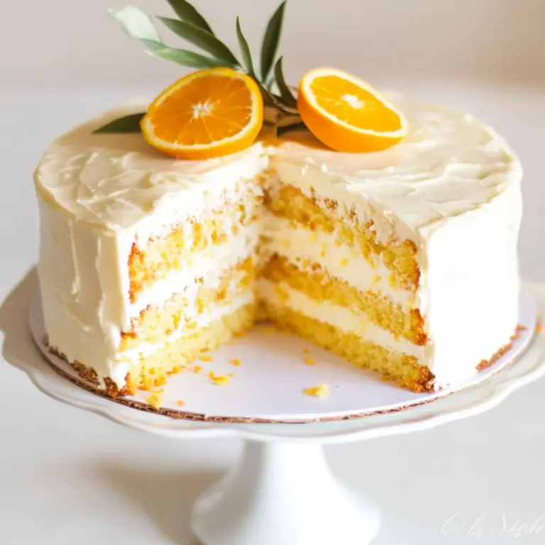 Mandarin Orange Cake