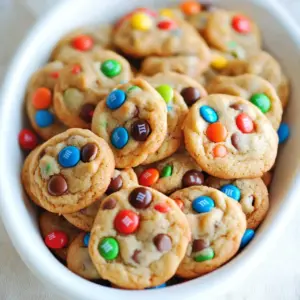 Mini M&M Cookies (Itty Bitty!)