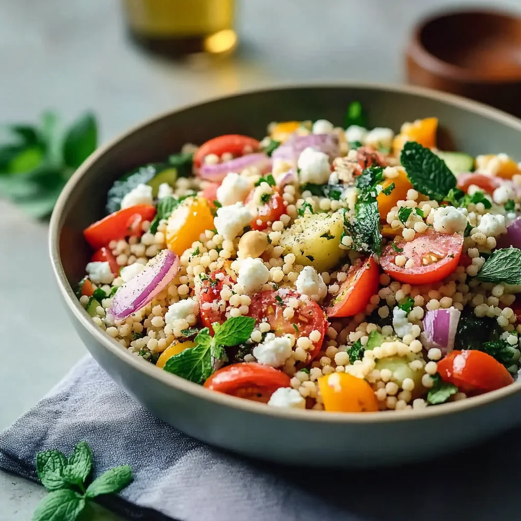 Mouthwatering Mediterranean Couscous Salad