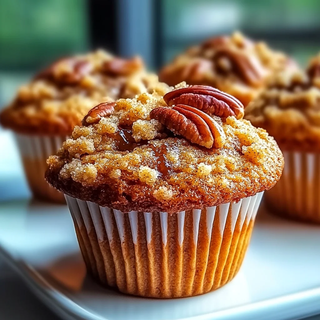 Pecan Pie Brown Sugar Muffins That Will Brighten Your Mornings