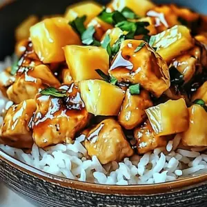 Pineapple Chicken and Rice: A Sweet and Savory Weeknight Favorite