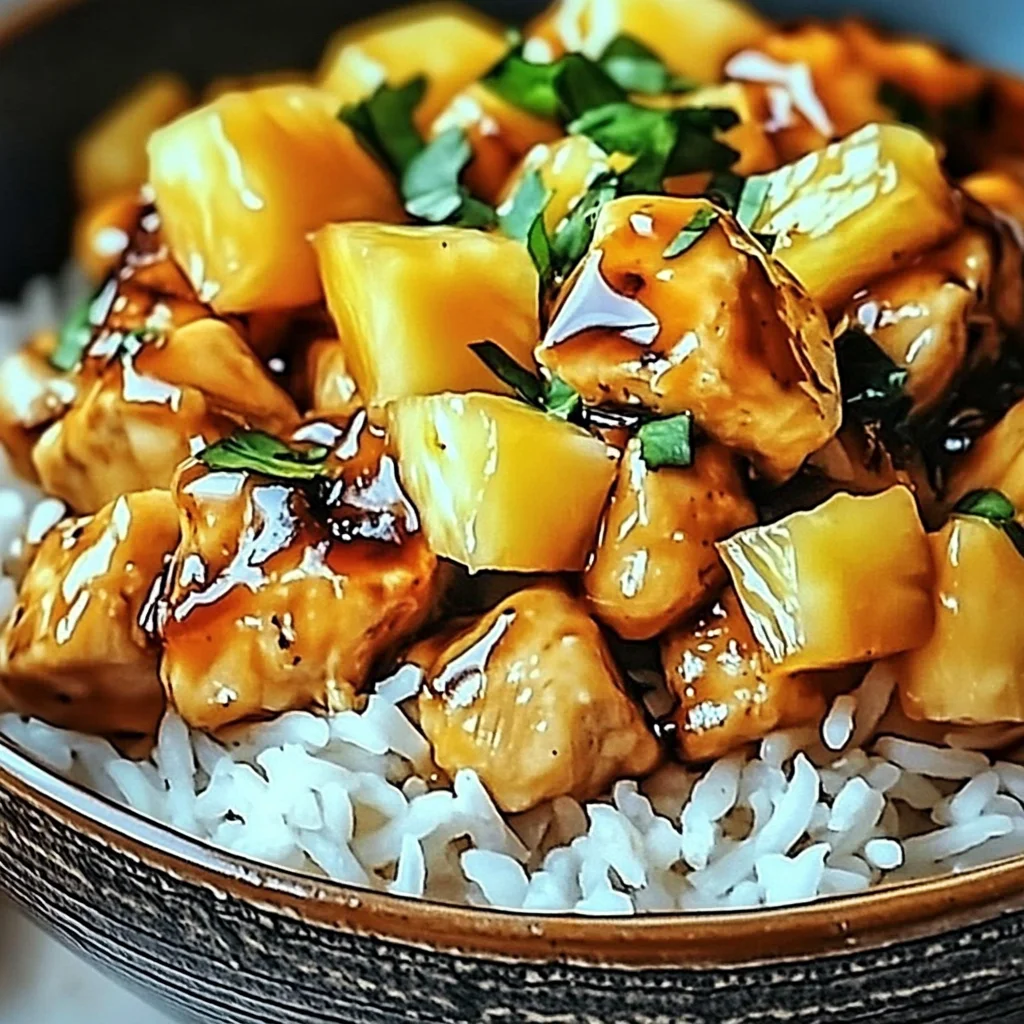 Pineapple Chicken and Rice: A Sweet and Savory Weeknight Favorite