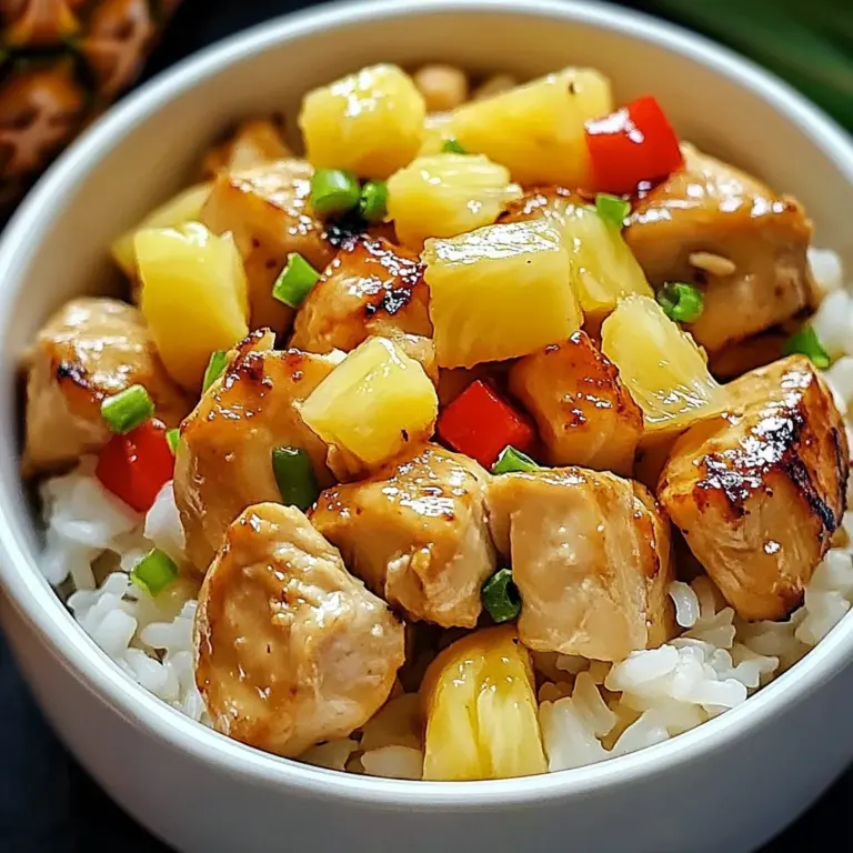 Pineapple Chicken and Rice Recipe – Easy Tropical Flavor
