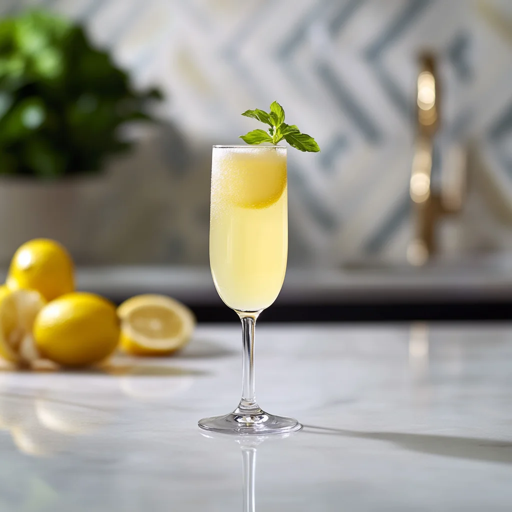 Sparkling Limoncello Cocktail