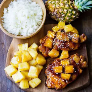 Sticky Pineapple Chicken