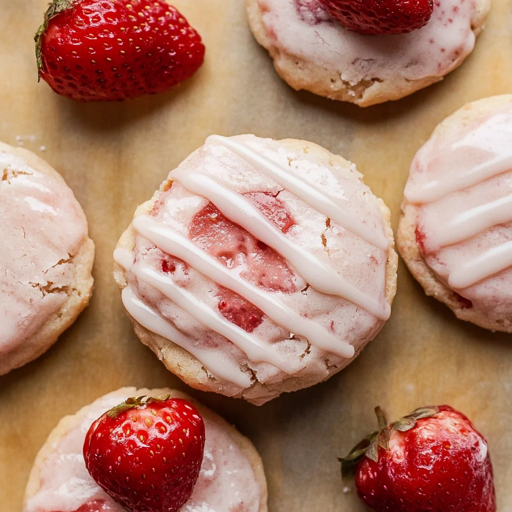 Strawberry Cookies