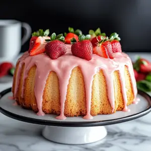 Strawberry Pound Cake Recipe